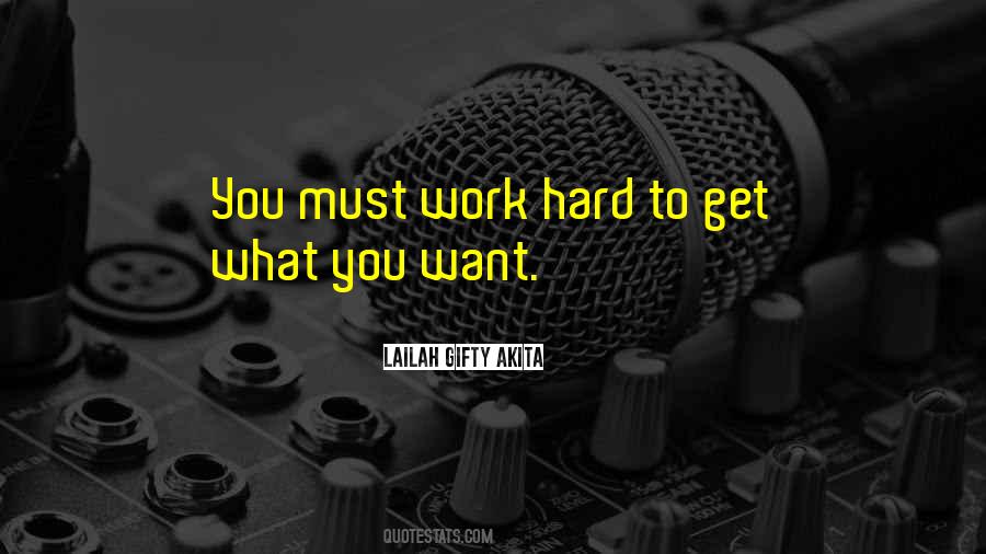 Work Hard To Get Success Quotes #1169899