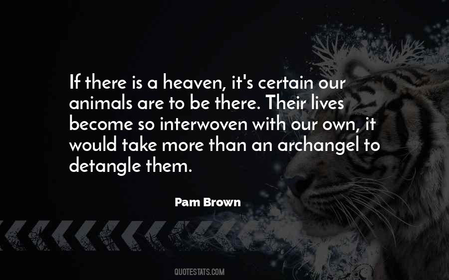 Quotes About Animals In Heaven #1633024