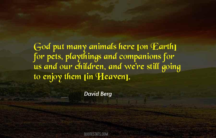 Quotes About Animals In Heaven #657445