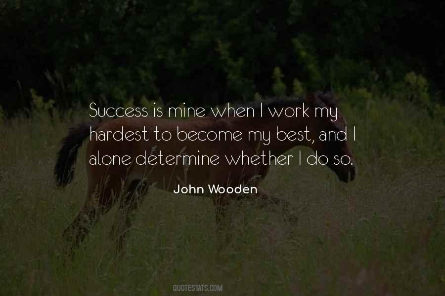 Work Is Success Quotes #95375