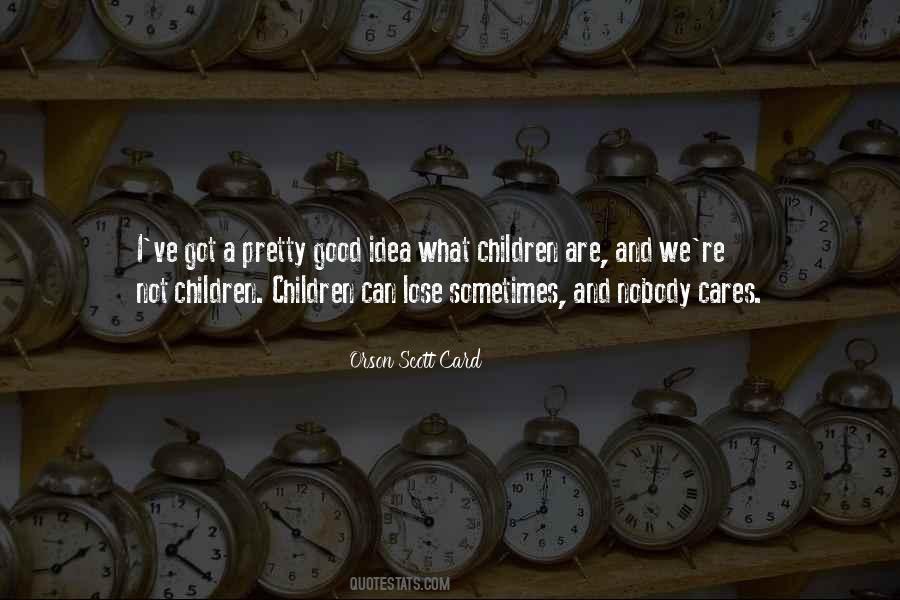 Quotes About Children's Innocence #1171696