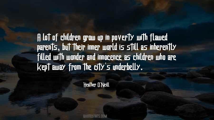 Quotes About Children's Innocence #1218474