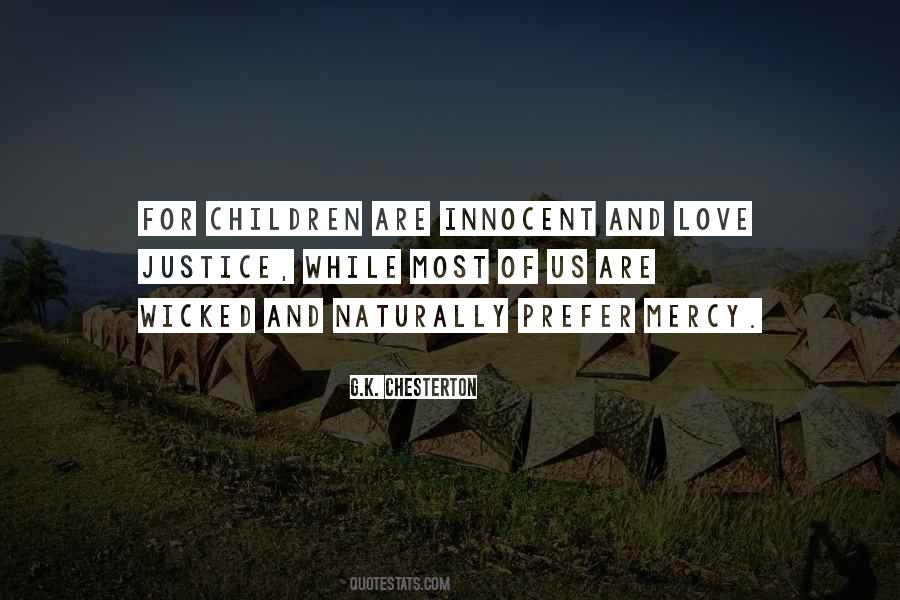 Quotes About Children's Innocence #1481764
