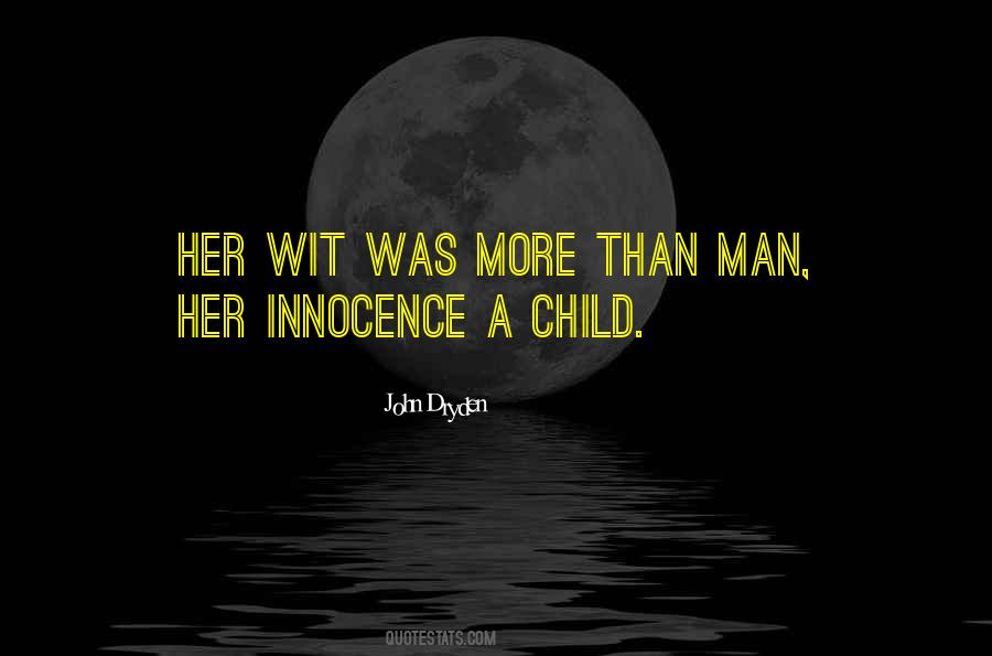 Quotes About Children's Innocence #300643