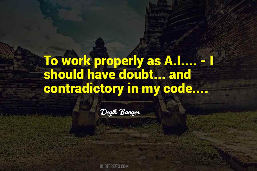 Work Properly Quotes #923738