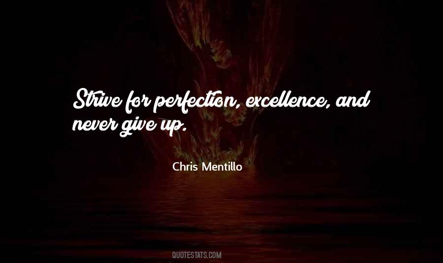 Quotes About Excellence And Perfection #298227