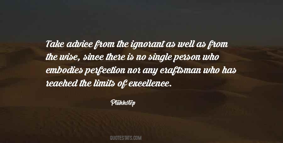 Quotes About Excellence And Perfection #482965