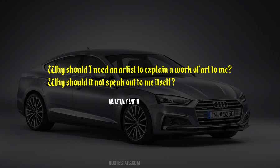 Work Speaks For Itself Quotes #140899