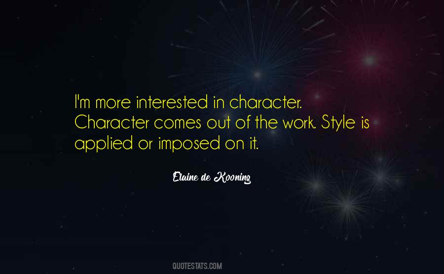 Work Style Quotes #1750326