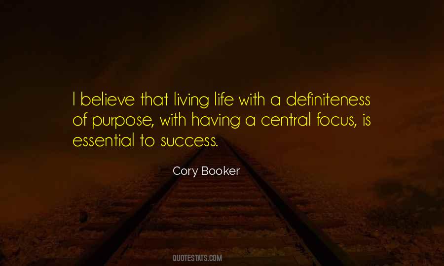 Quotes About Living With Purpose #1476694