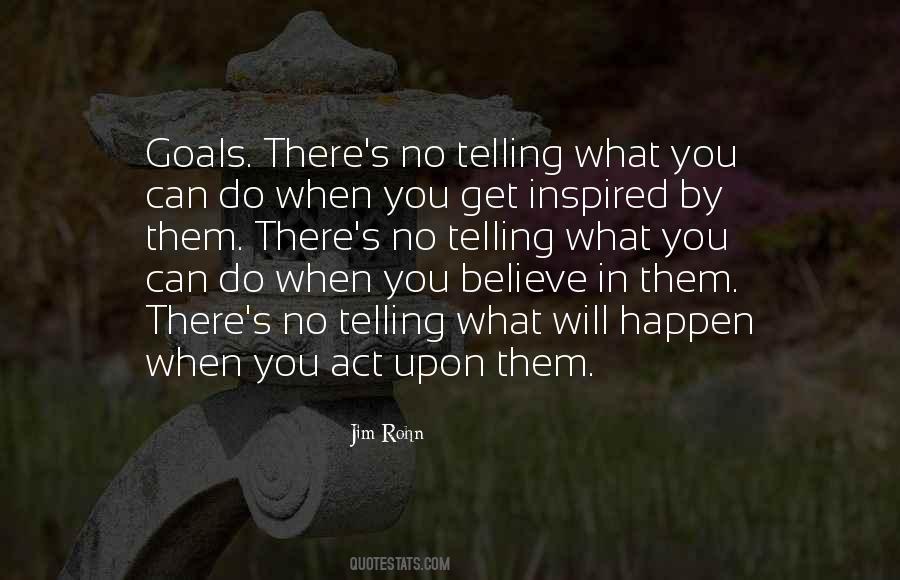 Quotes About No Goals #254461