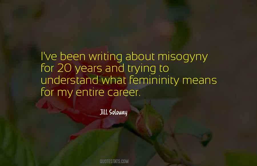 Quotes About Misogyny #801161