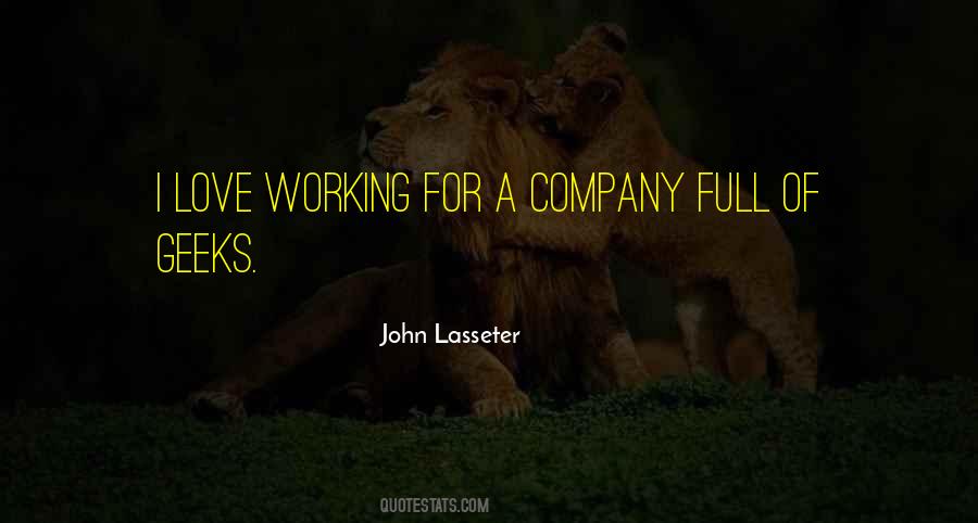 Working For A Company Quotes #561591