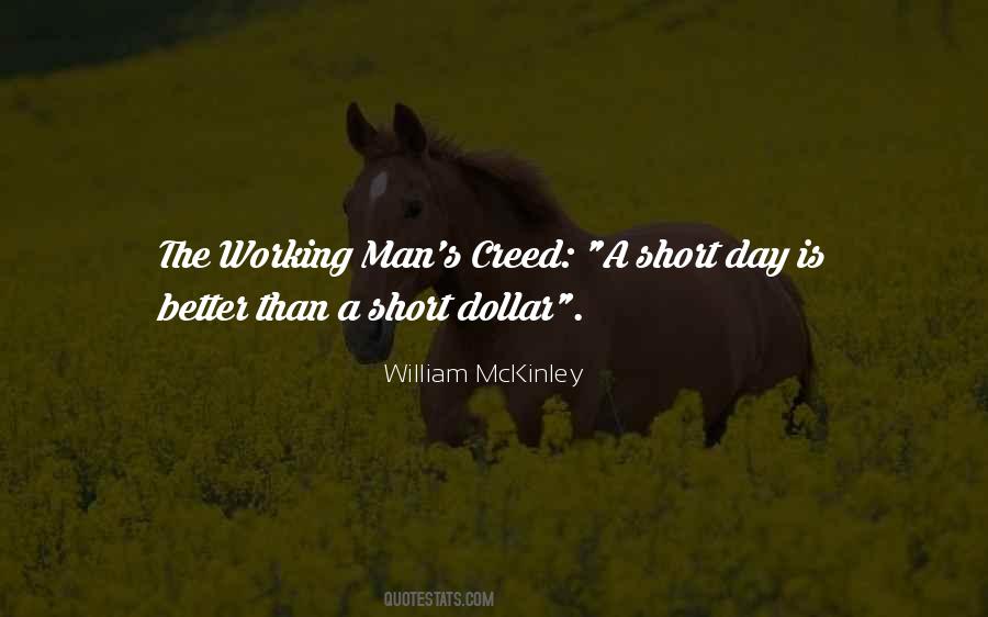 Working Man's Quotes #862765