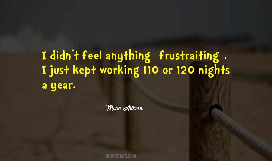 Working Nights Quotes #1154677