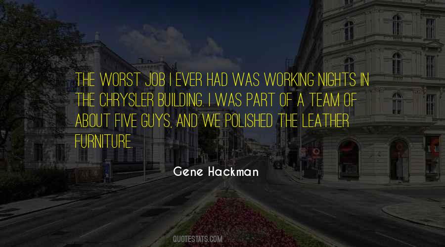 Working Nights Quotes #1231407