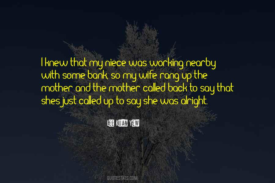 Working Wife And Mother Quotes #438151