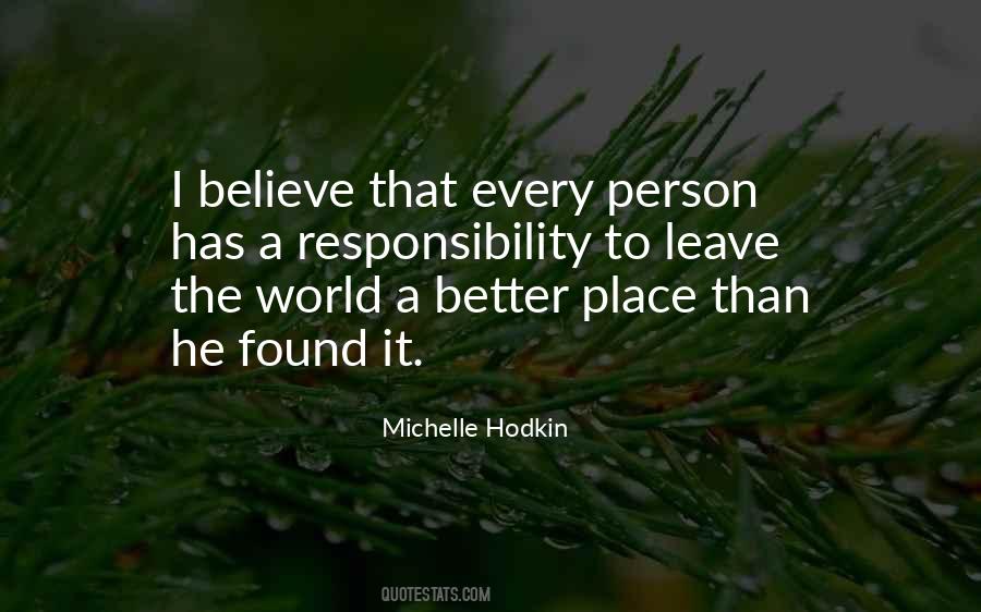 World A Better Place Quotes #1877369