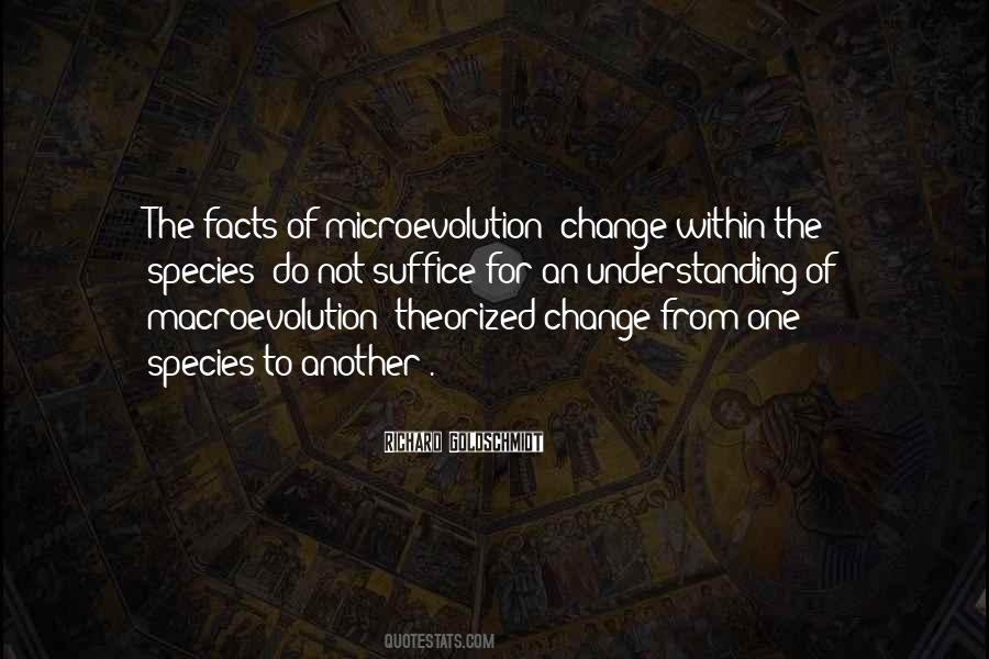 Quotes About Microevolution #1101577
