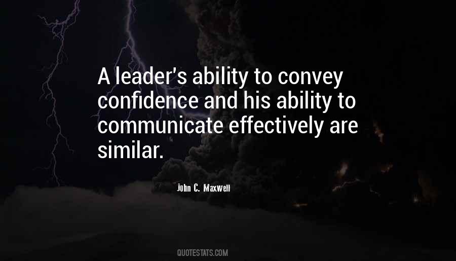 Quotes About Ability To Communicate #1338408