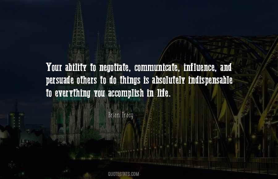 Quotes About Ability To Communicate #456186