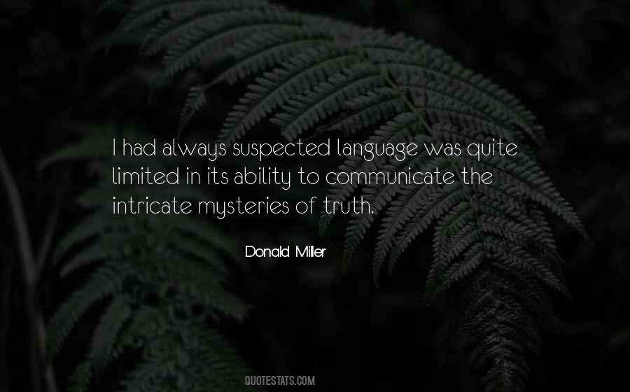 Quotes About Ability To Communicate #745676