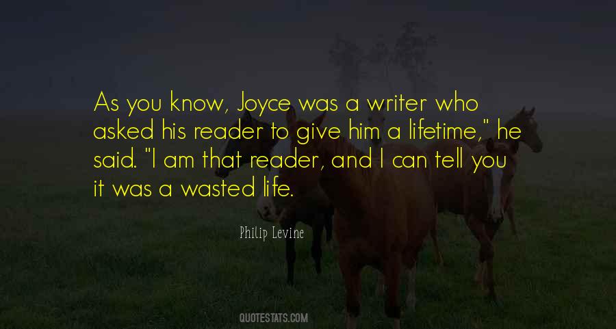 Quotes About Joyce #117803