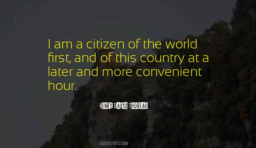 World Citizen Quotes #504098