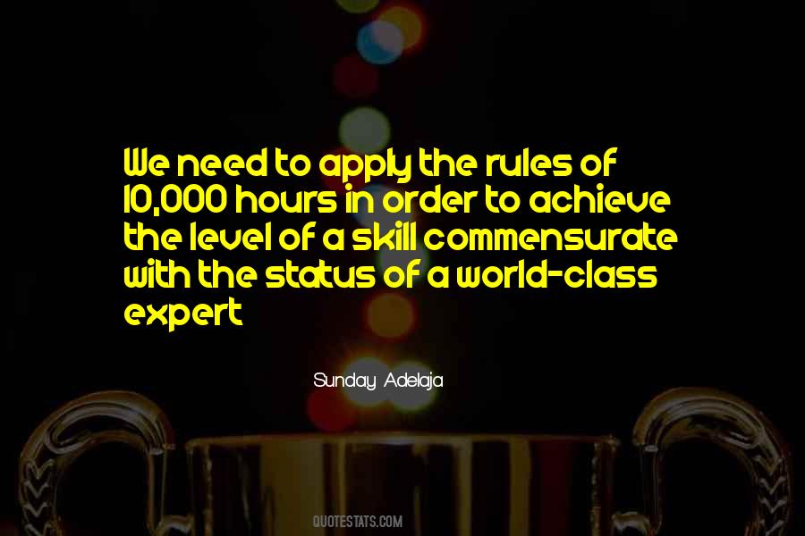 World Class Success Quotes #543642