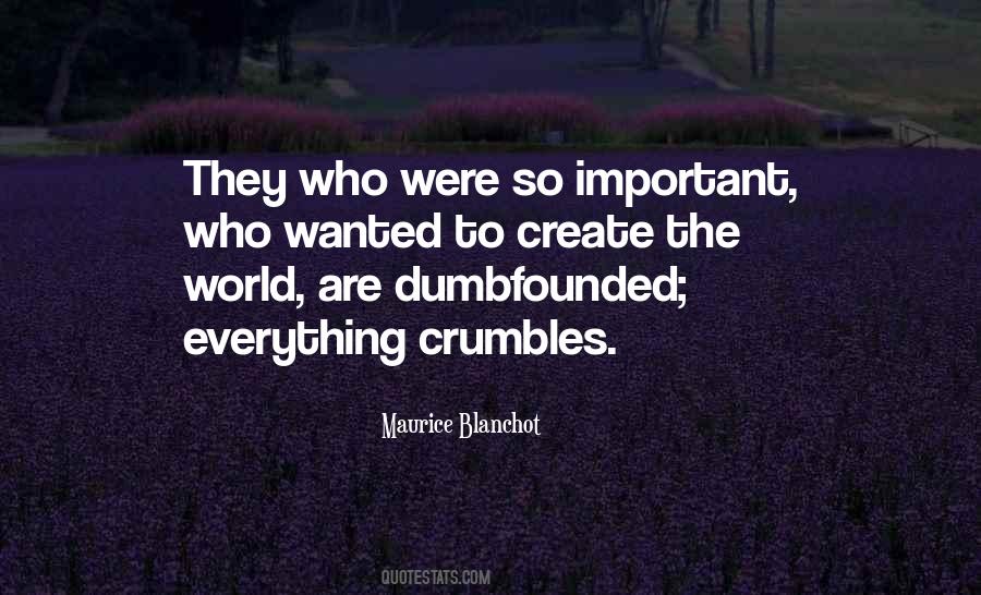 World Crumbles Quotes #1137079