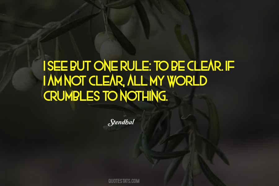 World Crumbles Quotes #1406806