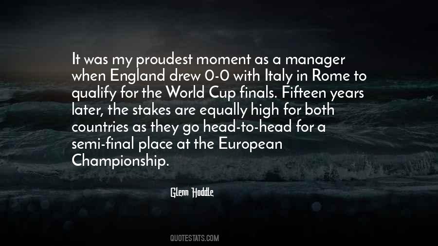 World Cup Semi Final Quotes #723175
