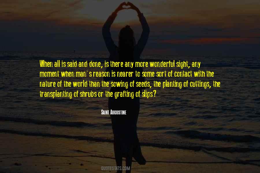 Quotes About Sowing Seeds #1407011