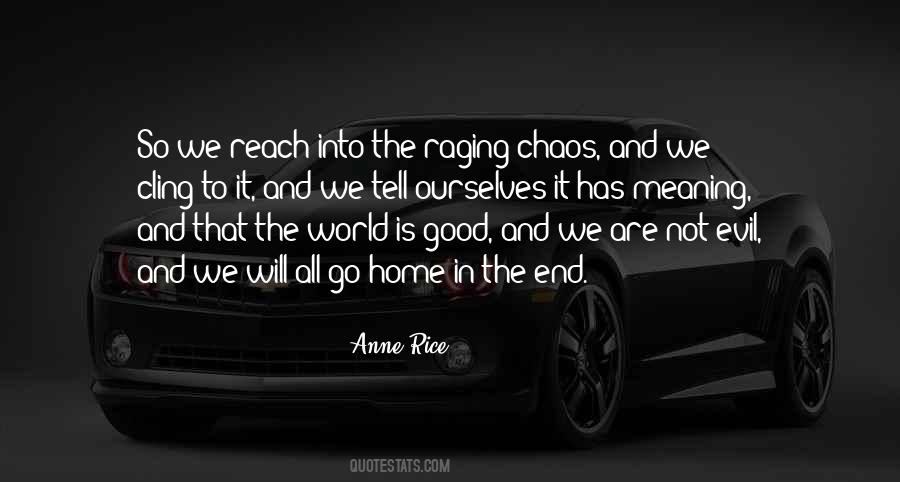World In Chaos Quotes #1048123