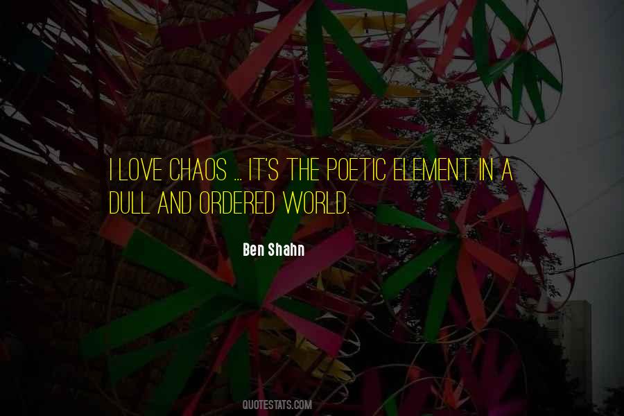 World In Chaos Quotes #1250866