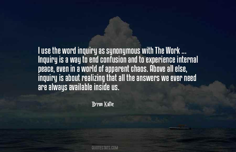 World In Chaos Quotes #89275
