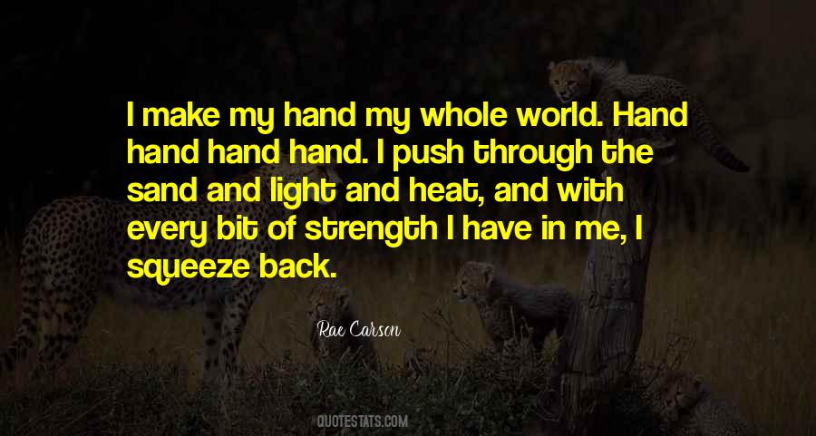 World In My Hand Quotes #750683