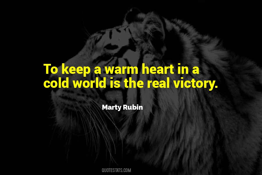 World Is Cold Quotes #590803