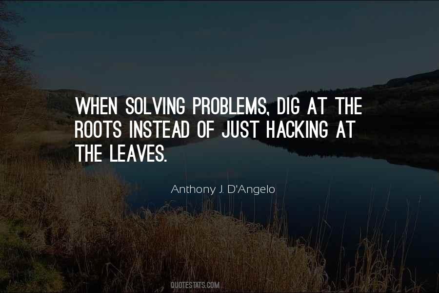 Quotes About Solving Problems #1496868