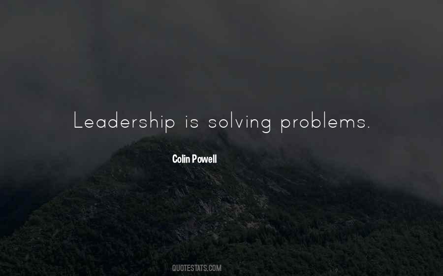 Quotes About Solving Problems #565820