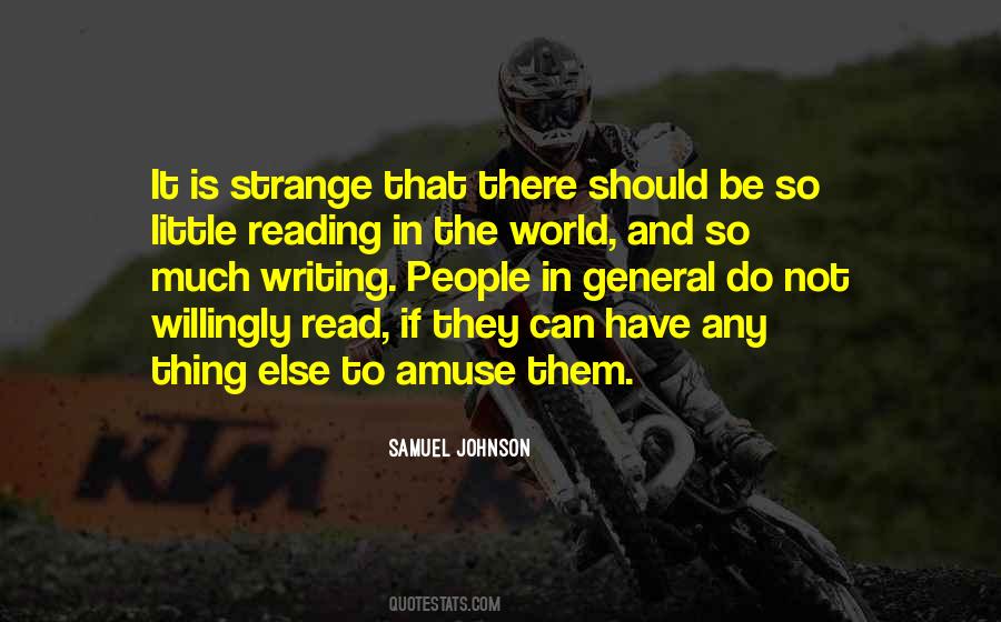 World Is Strange Quotes #1061903