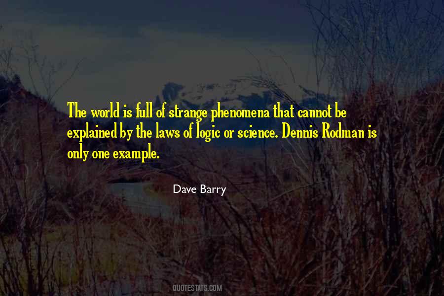 World Is Strange Quotes #267473