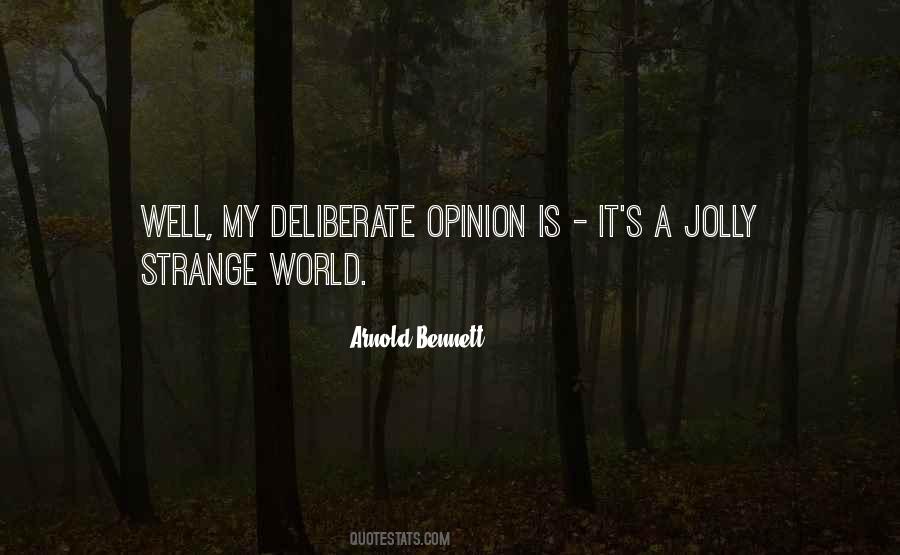 World Is Strange Quotes #288516