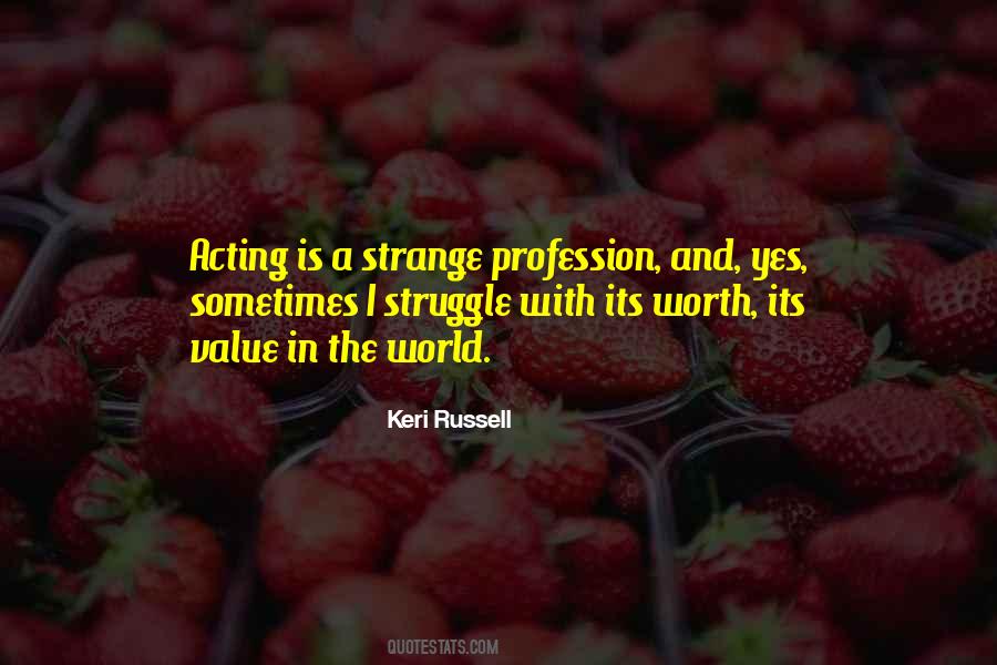 World Is Strange Quotes #491195