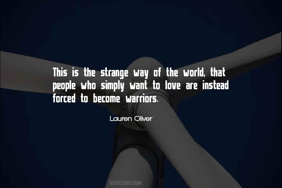 World Is Strange Quotes #626354