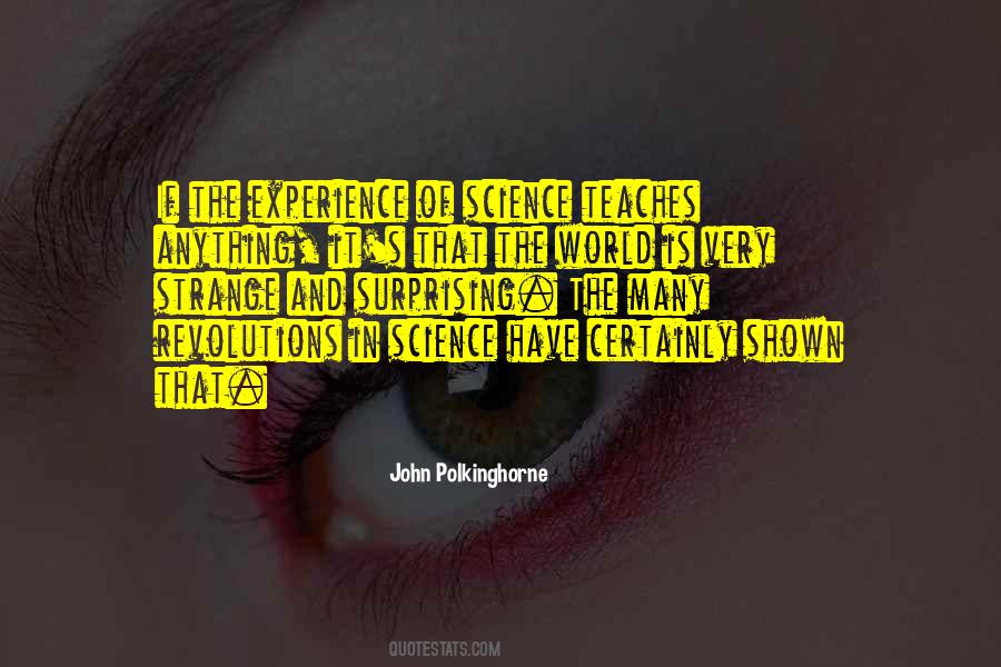 World Is Strange Quotes #962185