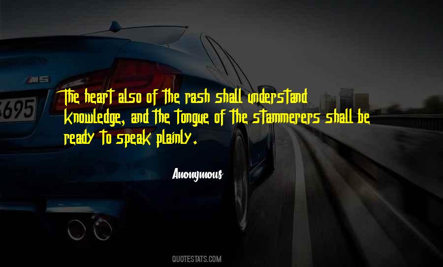 Quotes About Stammerers #822417