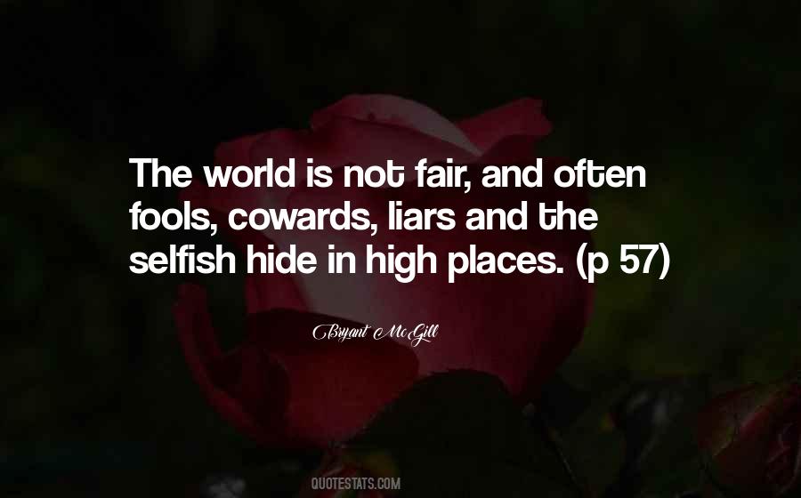 World Not Fair Quotes #1575964
