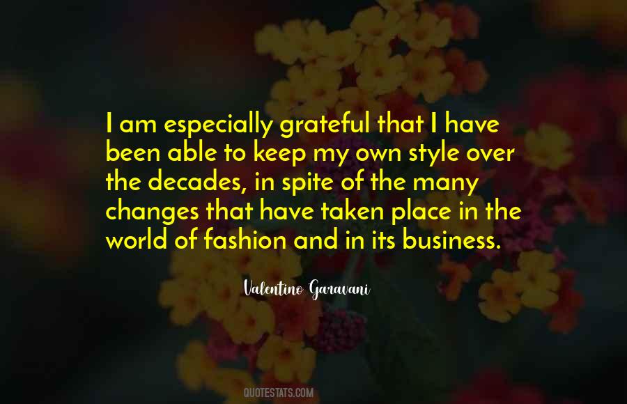 World Of Fashion Quotes #82716