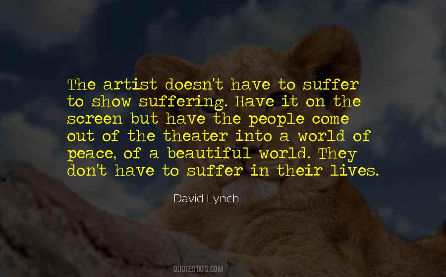 World Of Peace Quotes #1791216